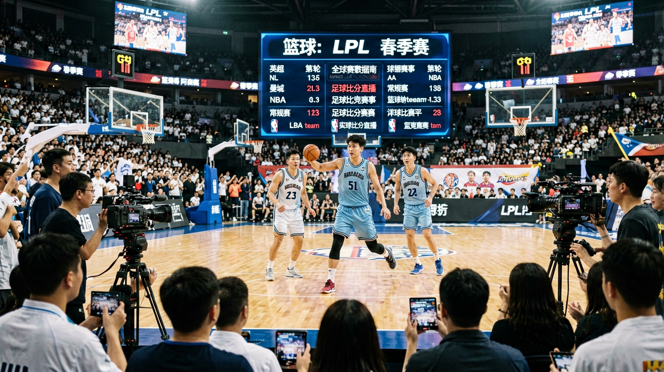 篮球比赛数据展示